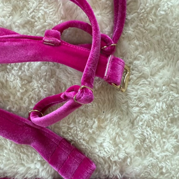 Velvet Express Bikini Set Fuchsia Pink Top Small Bottom Medium WORN ONCE - Picture 9 of 11